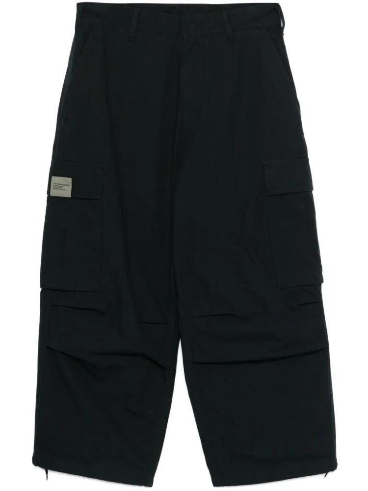 Neighborhood wide-leg cargo pants - Black Cover