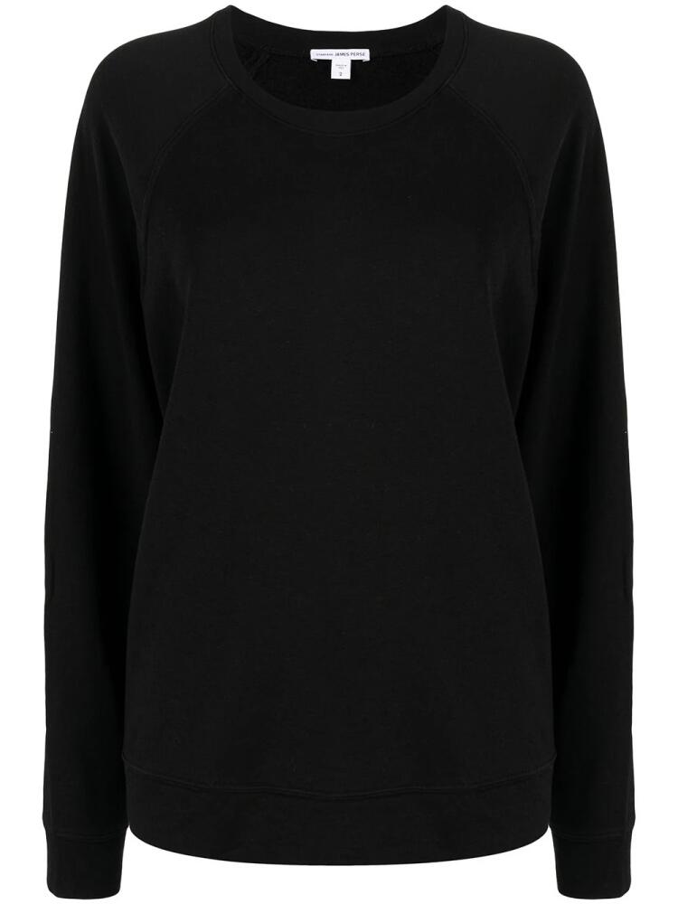 James Perse loose-fit terry sweatshirt - Black Cover