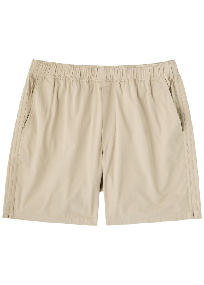 Paige Ross Poplin Shorts - Cream Cover