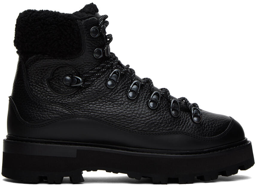 Moncler Black Peka Trek Boots Cover