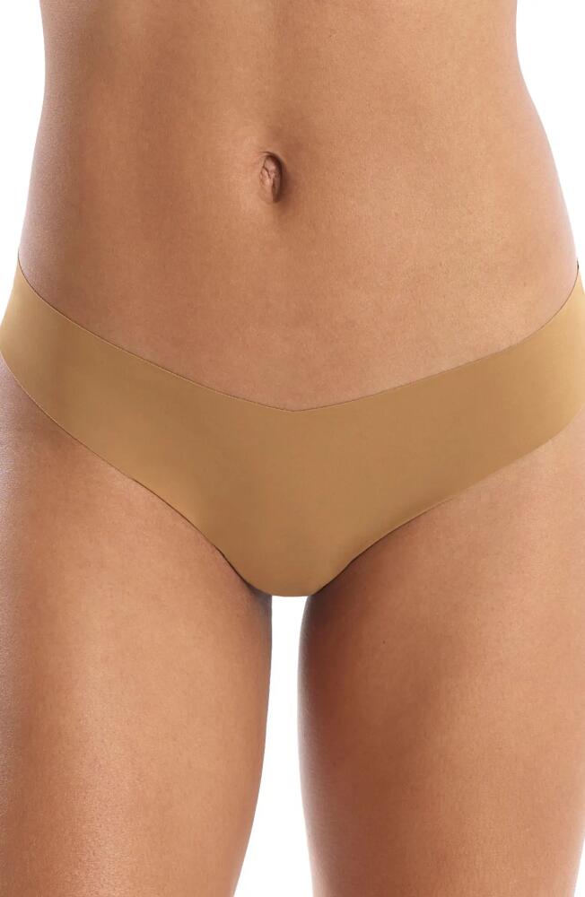 Commando Solid Thong in Caramel Cover