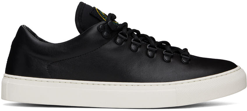 Stone Island Black S0101 Leather Sneakers Cover