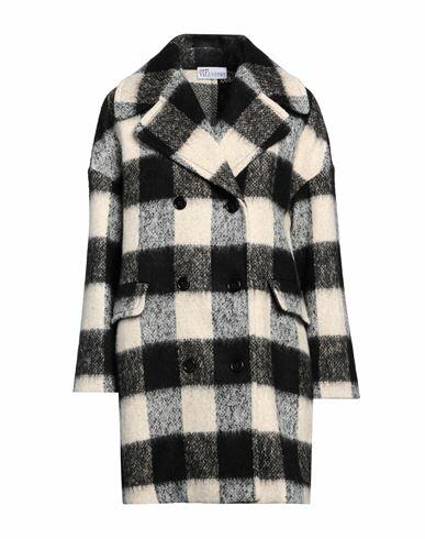 Red Valentino Woman Coat Beige Wool, Polyester, Acrylic, Polyamide Cover