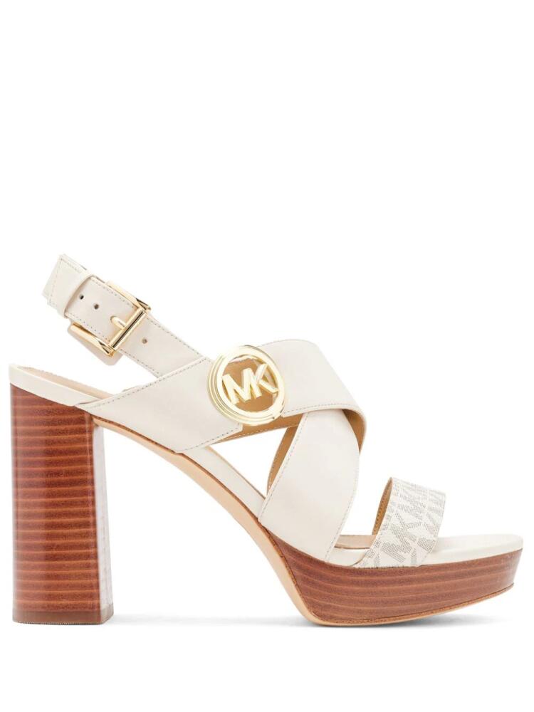 Michael Kors Vera 63mm sandals - White Cover