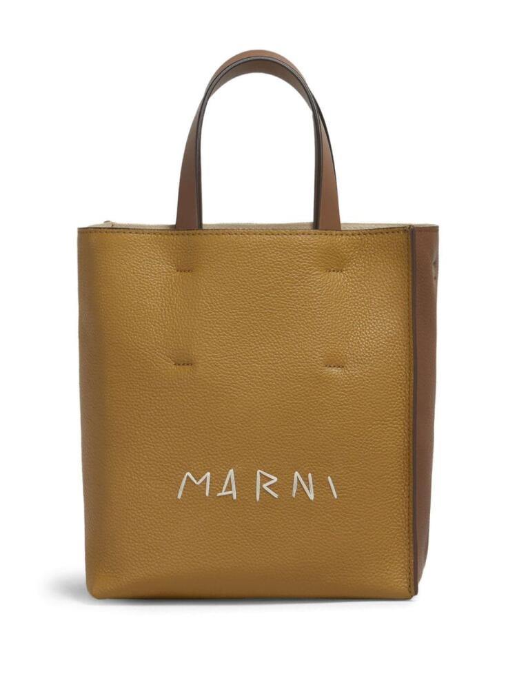 Marni mini Museo tote bag - Neutrals Cover