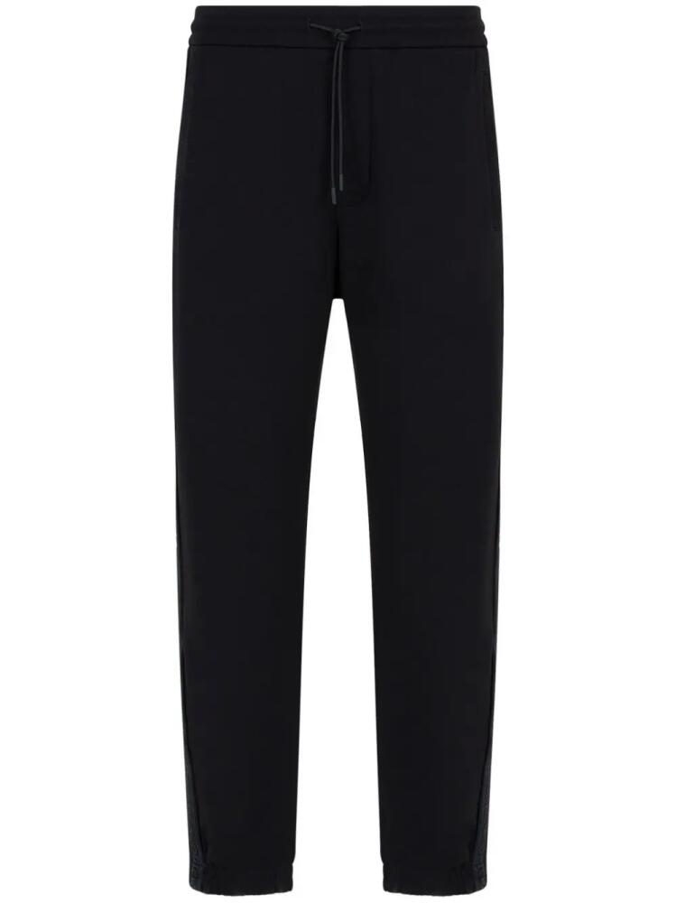 Emporio Armani elasticated-waist track pants - Black Cover