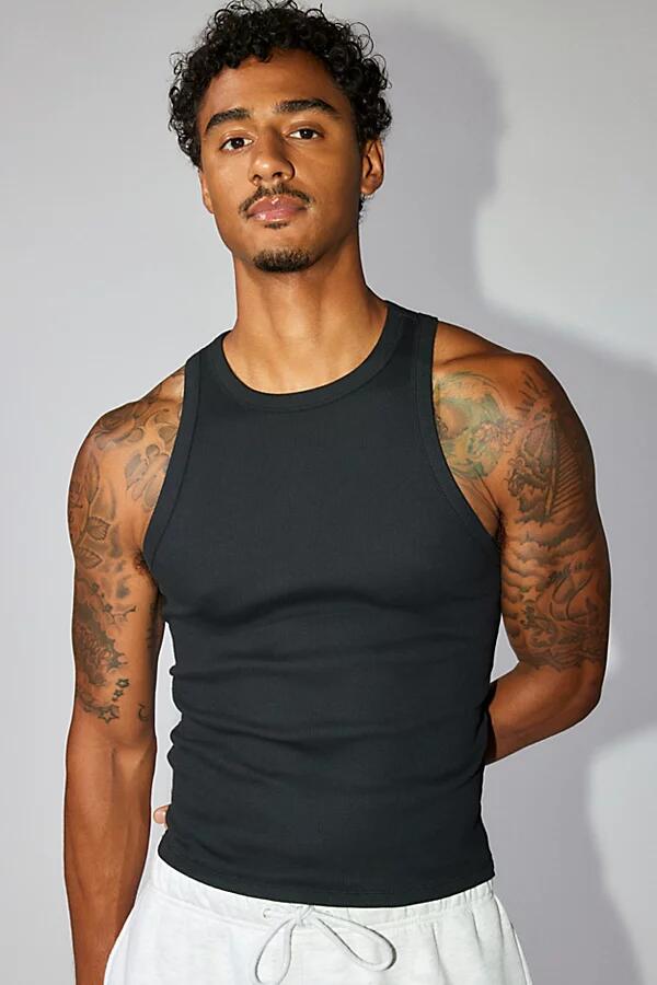 Standard Cloth Foundation Ribbed Tank Top in Black Cover