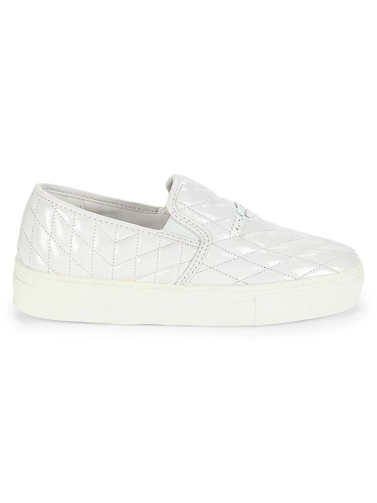 Karl Lagerfeld Paris Women's Clarissa Logo Quilted Slip On Sneakers - Bright White Cover