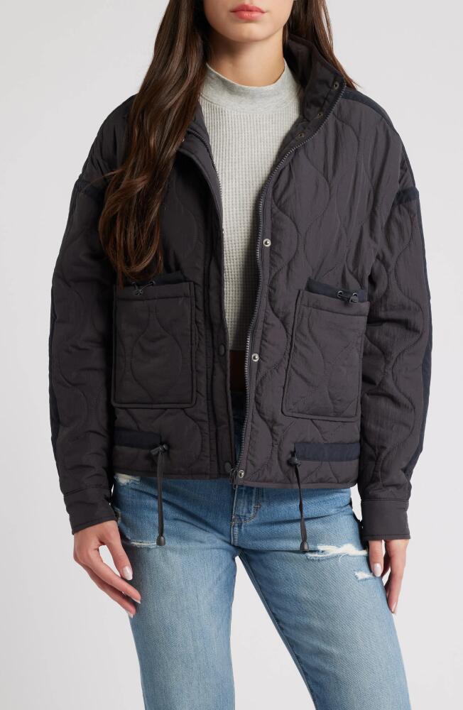 Thread & Supply Onion Quilted Jacket in Dark Charcoal Cover