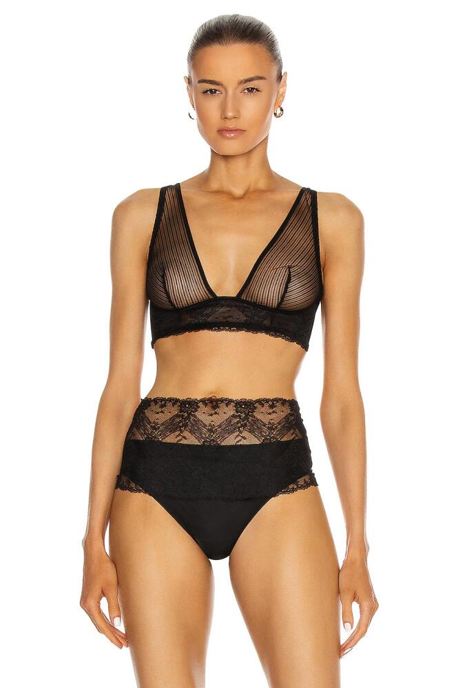 Wolford Venusa Skin Bra in Black Cover