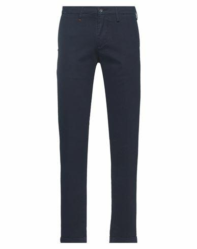 Re_hash Man Pants Midnight blue Cotton, Elastane Cover