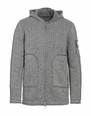 Grey Daniele Alessandrini Man Coat Grey Polyester, Wool Cover