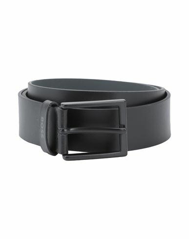 Boss Man Belt Black Bovine leather Cover