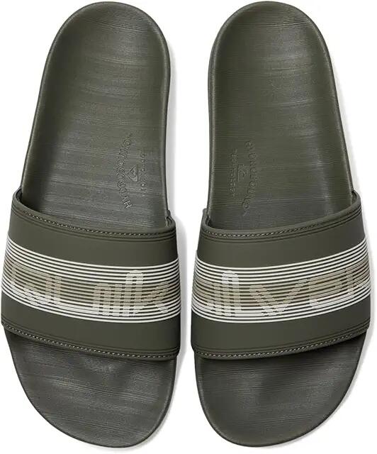 Quiksilver Rivi Slide (Green 1) Men's Slide Shoes Cover