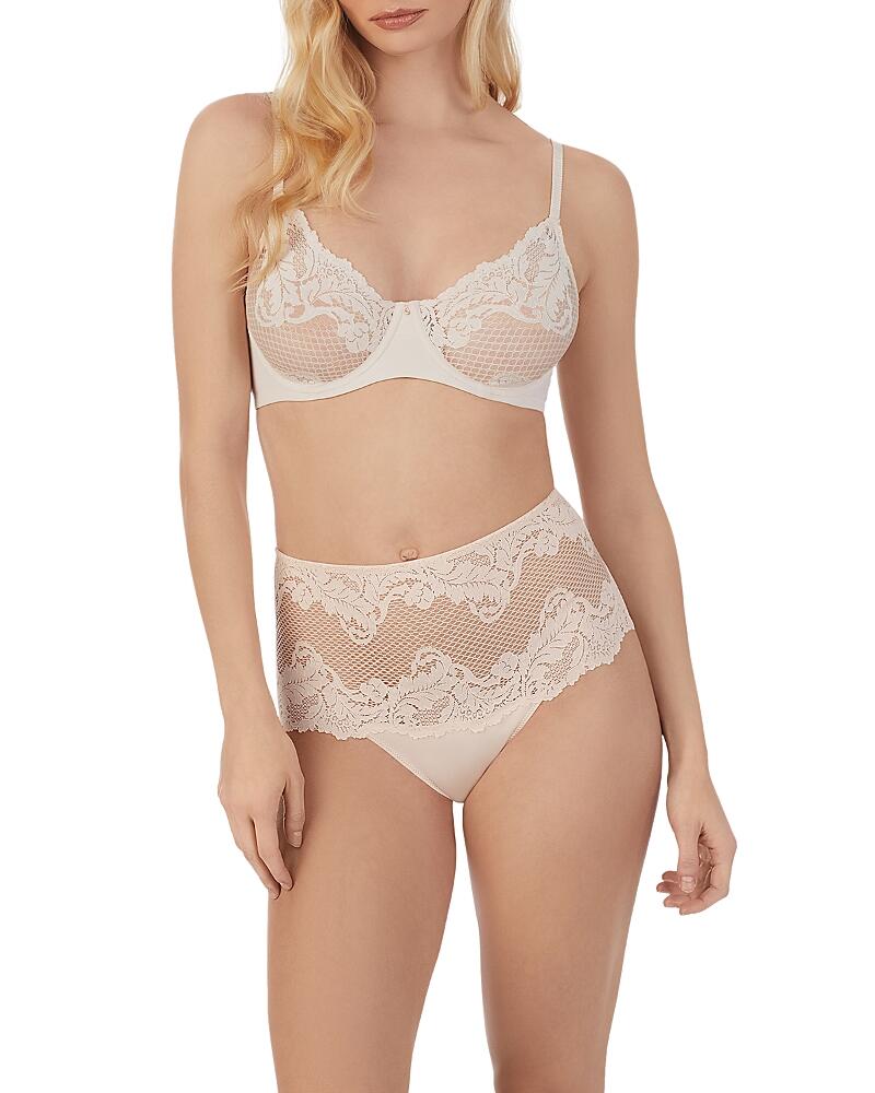 Le Mystere Lace Allure Unlined Underwire Demi Bra Cover