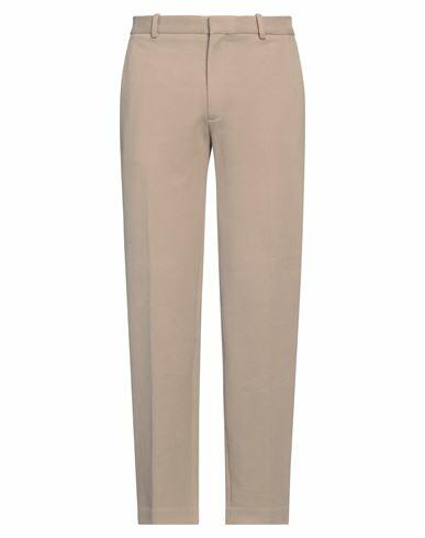 Circolo 1901 Man Pants Khaki Cotton, Elastane Cover