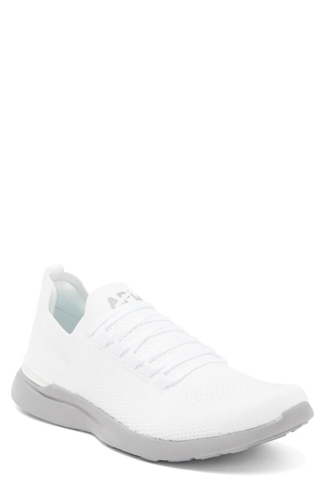 APL TechLoom Breeze Sneaker in White /White /Cement Cover