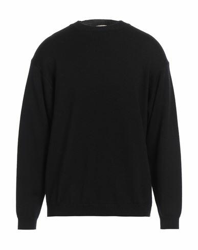 Ten C Man Sweater Black Wool Cover