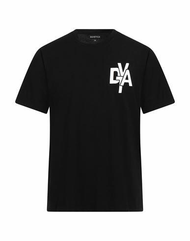 Duvetica Man T-shirt Black Cotton Cover