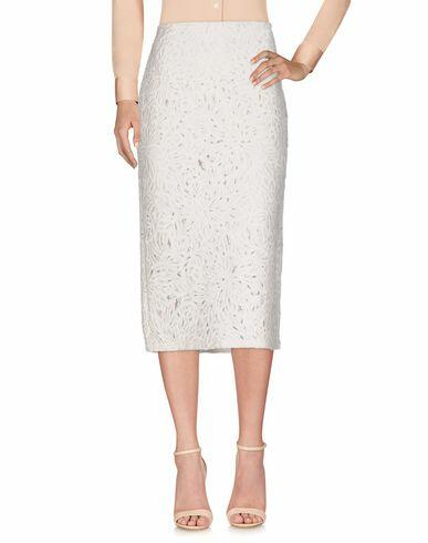 Ermanno Scervino Woman Midi skirt White Cotton, Polyamide, Viscose Cover