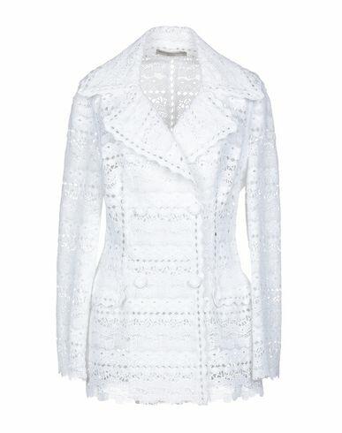 Ermanno Scervino Woman Blazer White Cotton, Polyester Cover