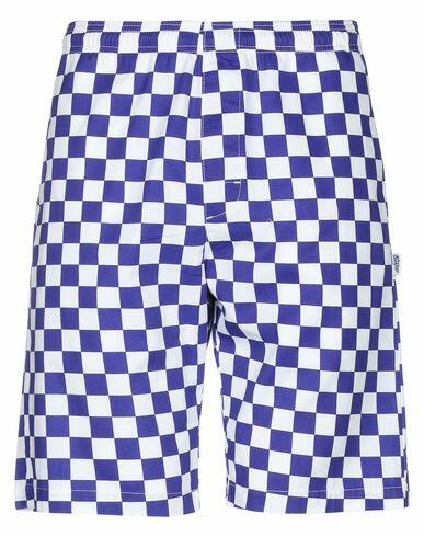 Life Sux Man Shorts & Bermuda Shorts Blue Cotton Cover