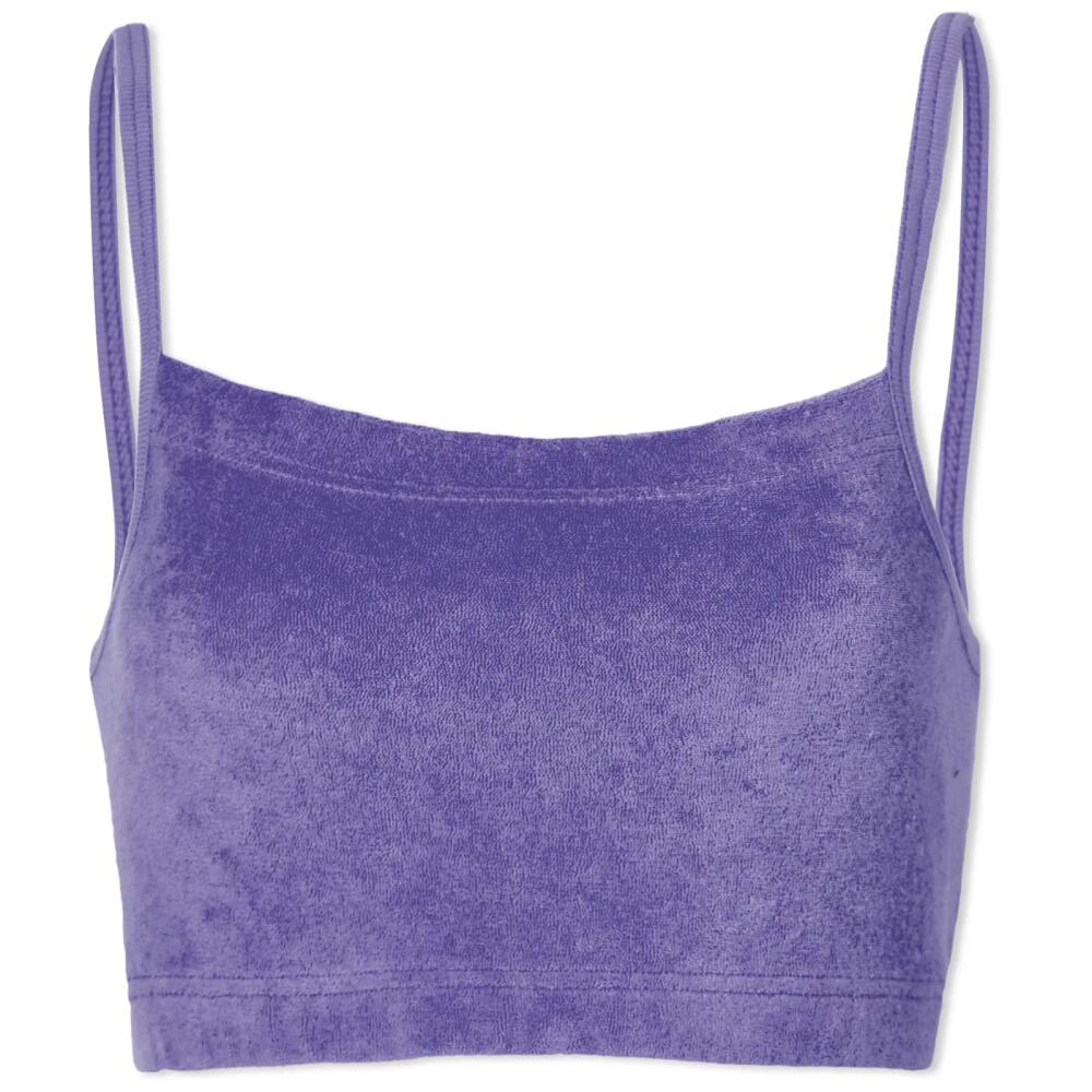 Howlin by Morrison Women's Howlin' Velour Spooky Do Crop Top in Violet Dreams Cover