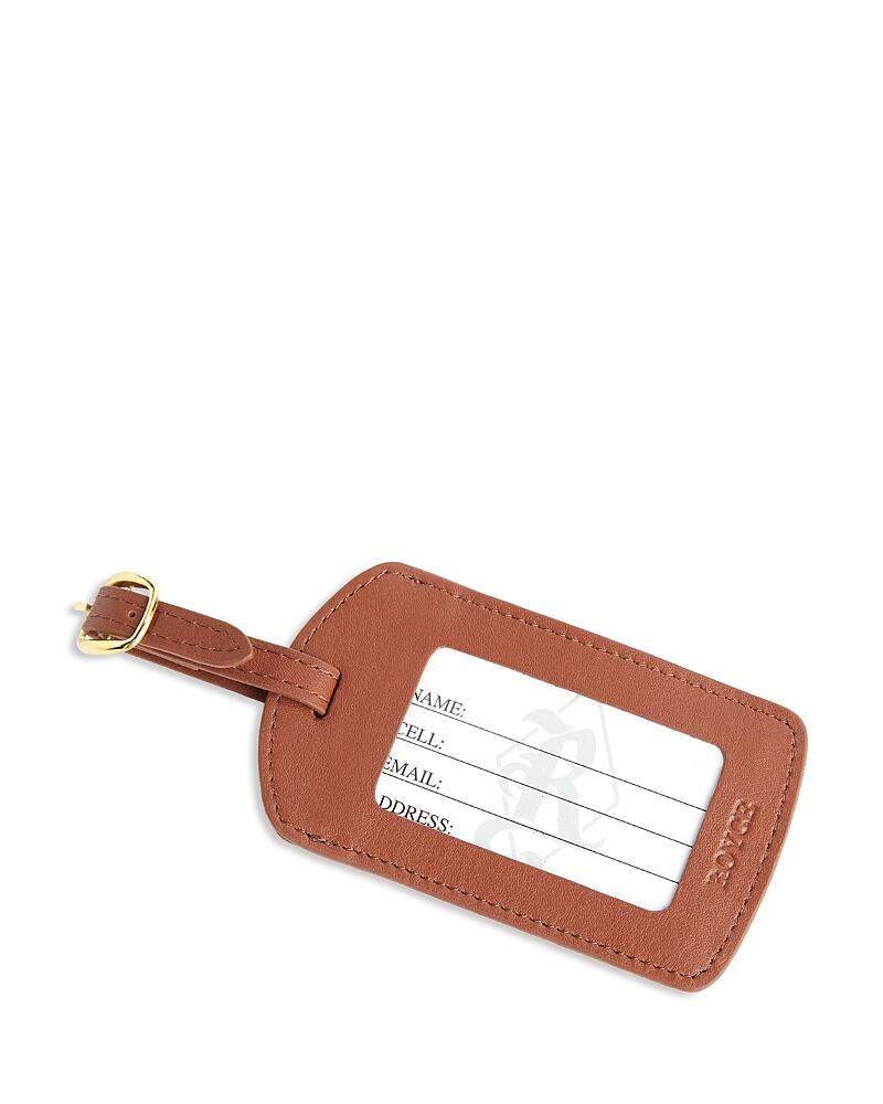 Royce New York Leather Luggage Tag Cover