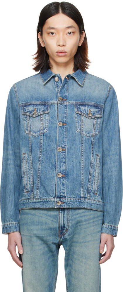 Études Blue Kentucky Denim Jacket Cover