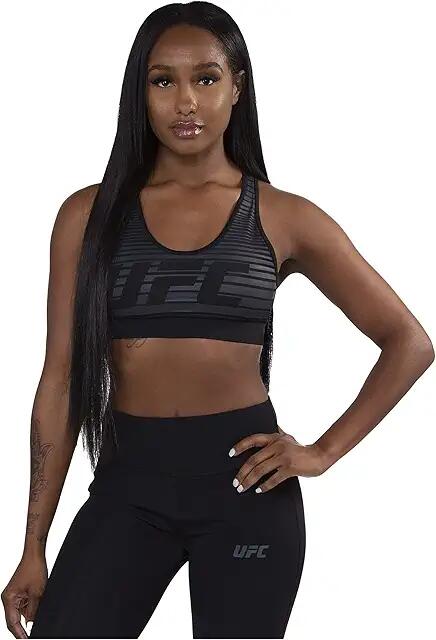 UFC Essential Sports Bra (Black) Women's Lingerie Cover