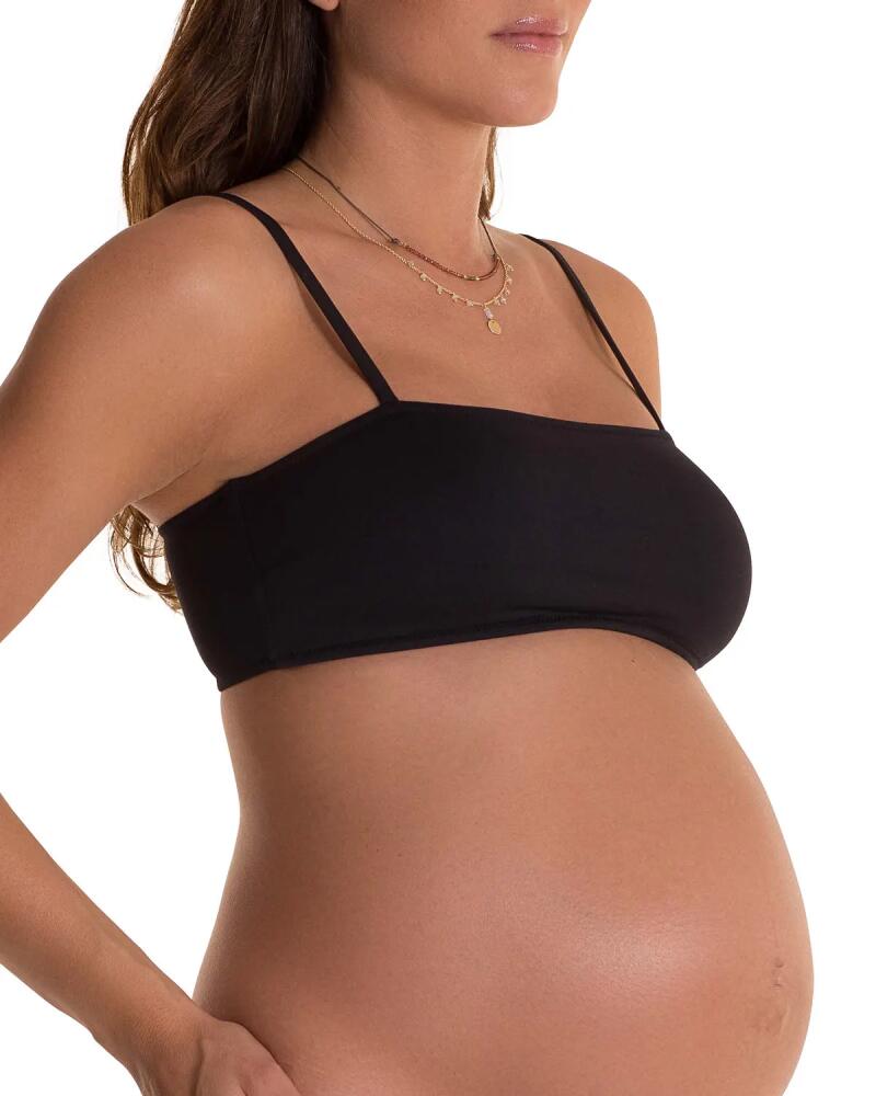 Pez D'Or Maternity Ana Bandeau Bikini Top Cover