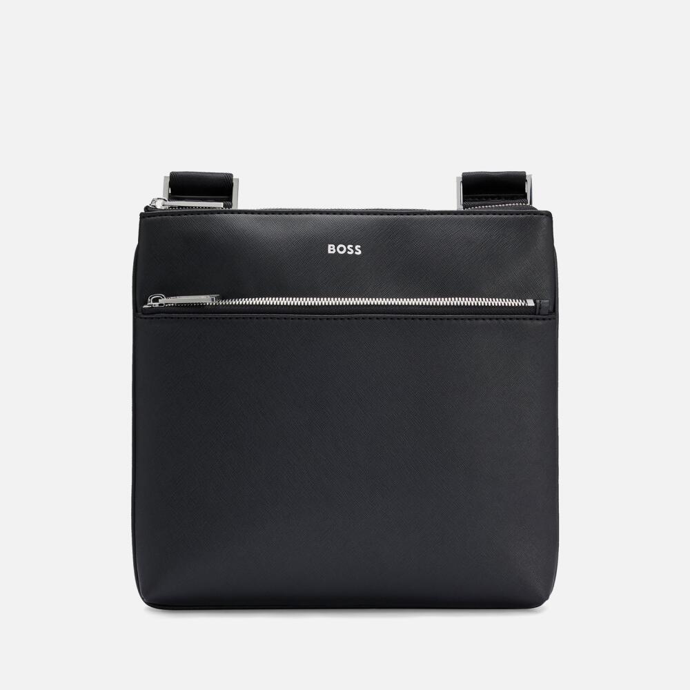 BOSS Black Zair Envelope Faux Leather Crossbody Bag Cover