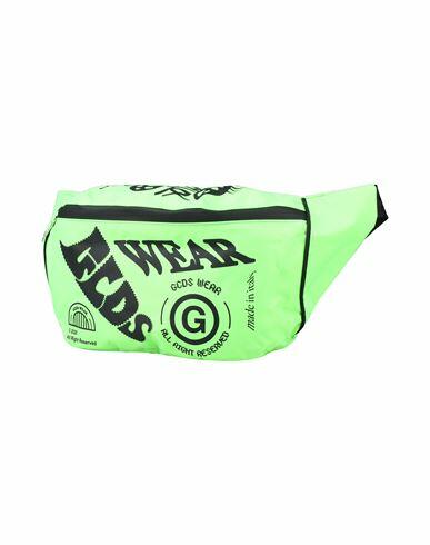 Gcds Man Belt bag Green Polyamide Cover