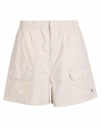 Dickies Fisherville Short Woman Shorts & Bermuda Shorts Cream Cotton Cover