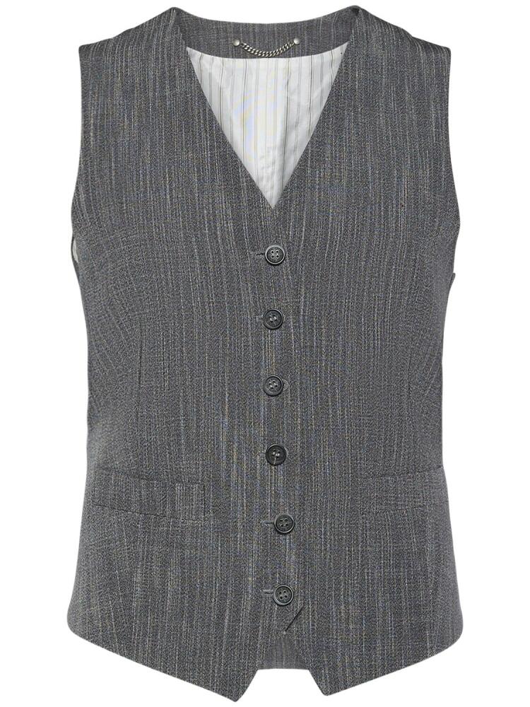 GOLDEN GOOSE Journey Wool Blend Vest Cover