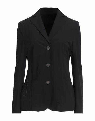 Rrd Woman Blazer Black Polyamide, Elastane Cover