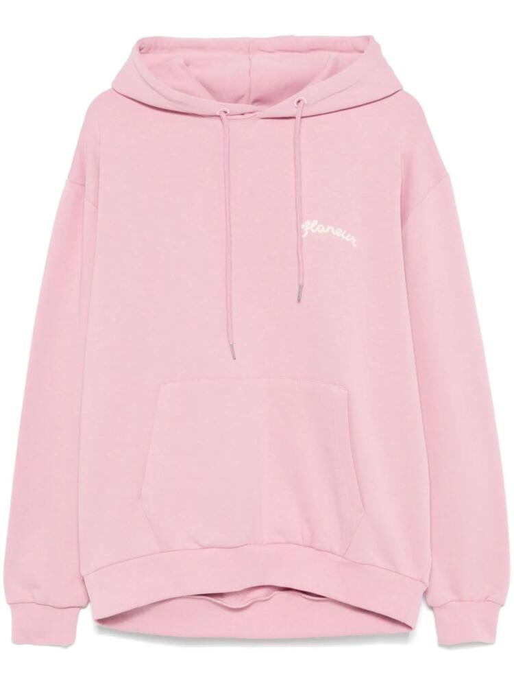 FLÂNEUR Signature hoodie - Pink Cover