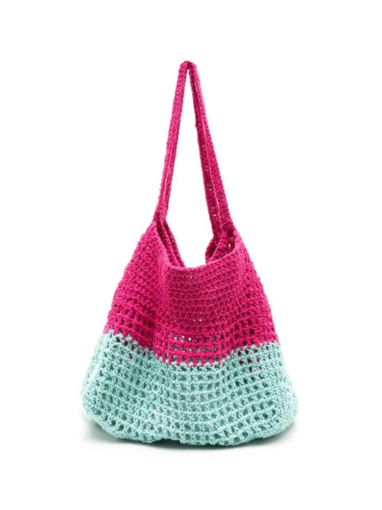 Nannacay Grazia crochet tote - Green Cover