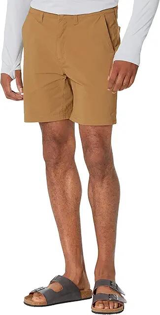 Mountain Hardwear Basin Trek Shorts (Corozo Nut) Men's Clothing Cover