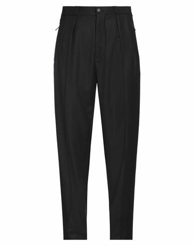 Giorgio Armani Man Pants Black Virgin Wool Cover