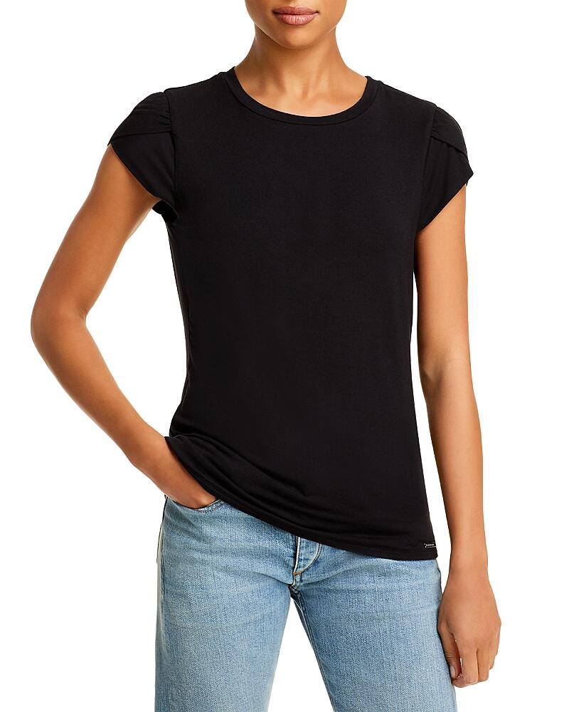 T Tahari Crossover Cap Sleeve Tee Cover