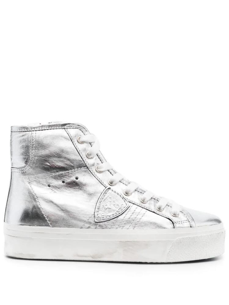 Philippe Model Paris Paris Haute high-top sneakers - Grey Cover