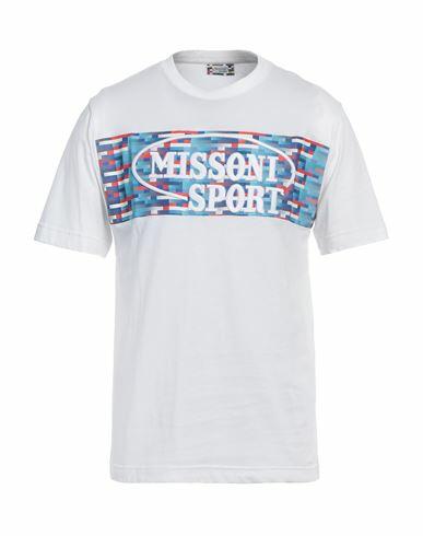 Missoni Man T-shirt White Cotton Cover