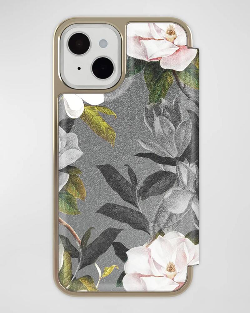 Ted Baker Opal Mirror Folio iPhone 14 Plus Case Cover