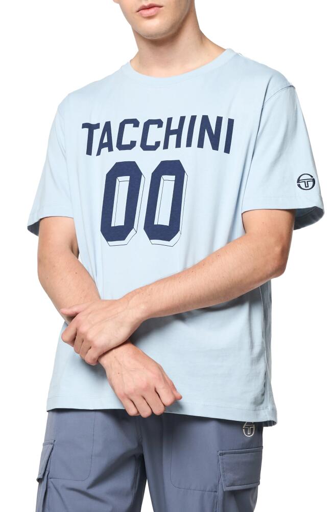 Sergio Tacchini Amore Graphic T-Shirt in Celestial Blue Cover