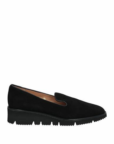 Status Woman Loafers Black Leather Cover