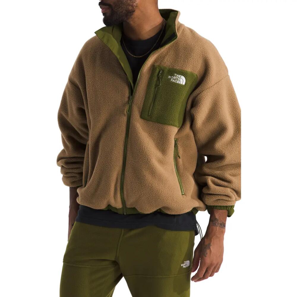 The North Face Yumiori Reversible Jacket in Forest Olive/Utility Brown Cover