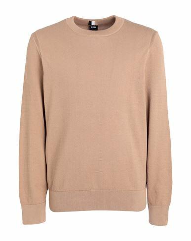 Boss Man Sweater Camel Cotton Cover