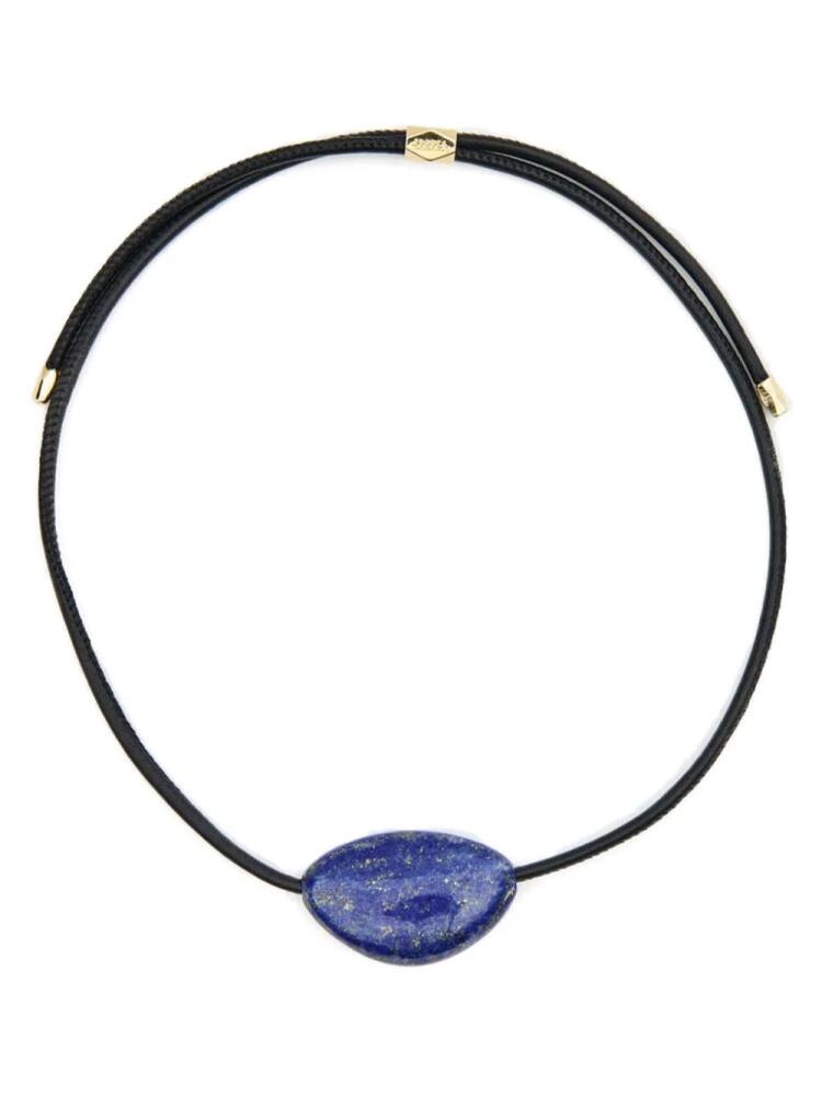 ISABEL MARANT On The Rocks wraparound choker - Blue Cover