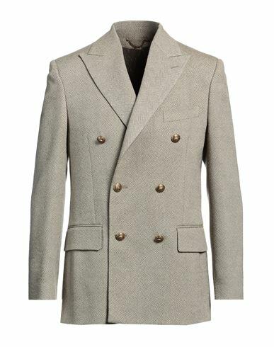 Golden Goose Man Blazer Sage green Virgin Wool, Wool, Viscose Cover